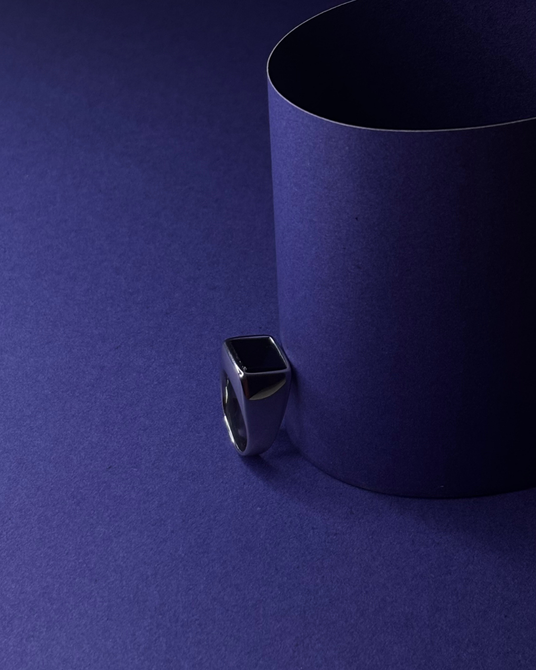 Men’s Prestige Silver Ring | Full Royal Elegance