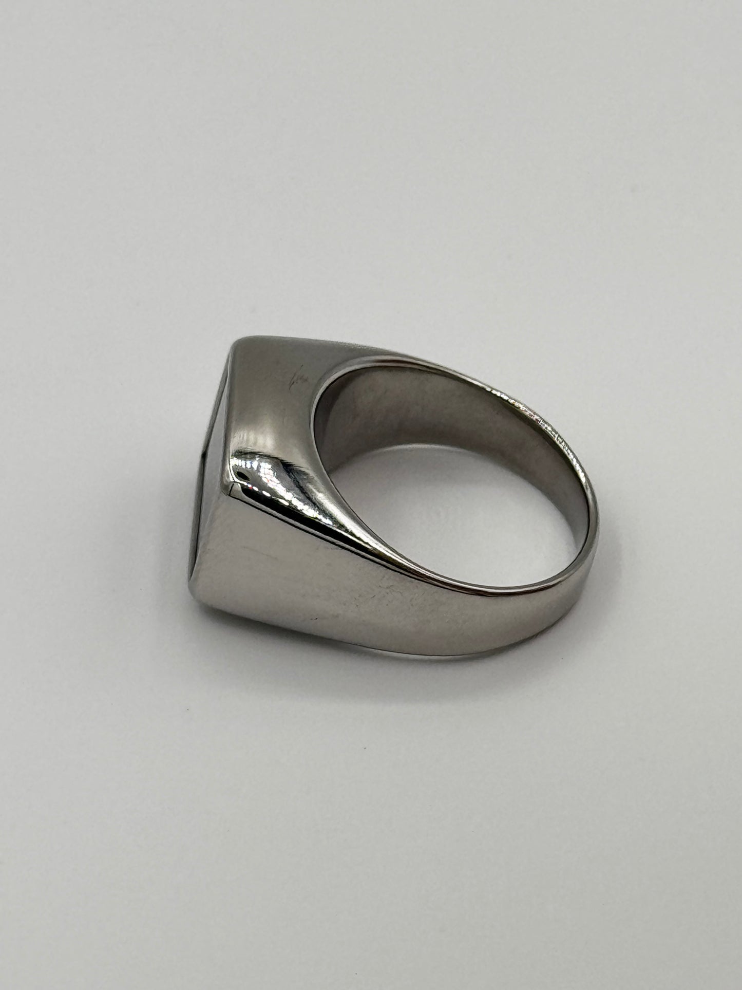 Men’s Prestige Silver Ring | Full Royal Elegance