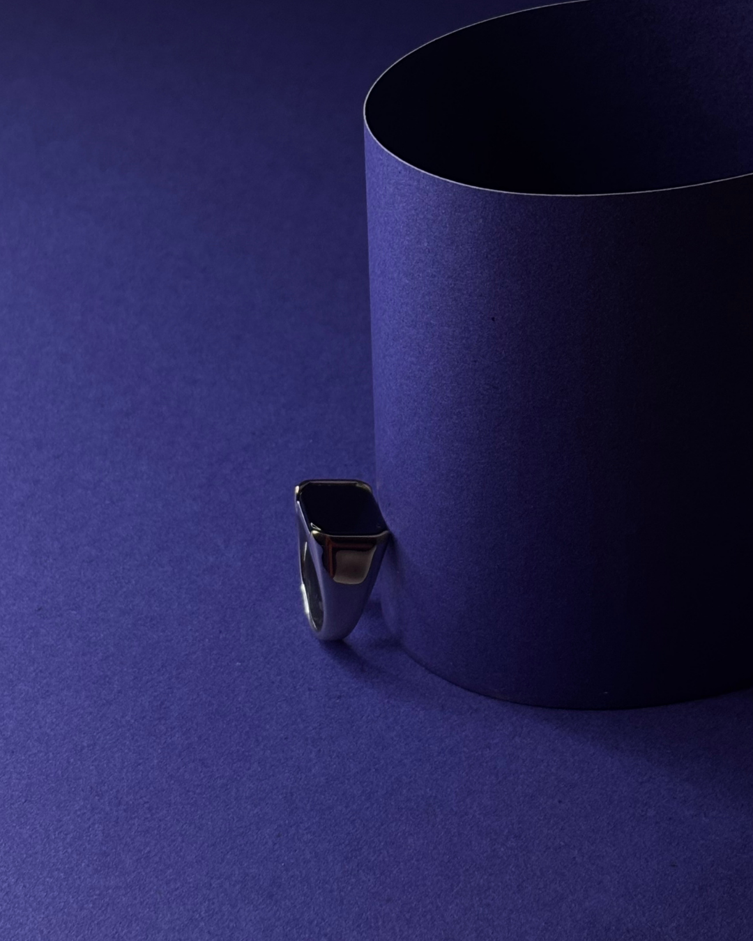 Men’s Royal Stone Ring | Bold Dual-Tone Finish