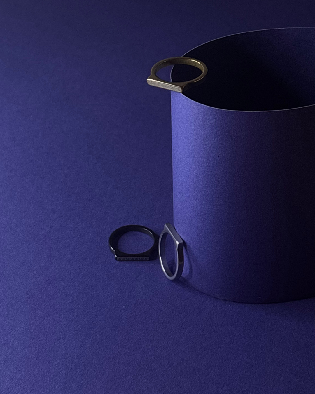 Men’s  Greek Key Statement Ring | Iconic Versace-Inspired Design