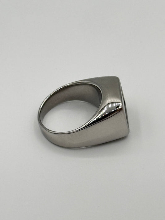 Men’s Prestige Silver Ring | Full Royal Elegance